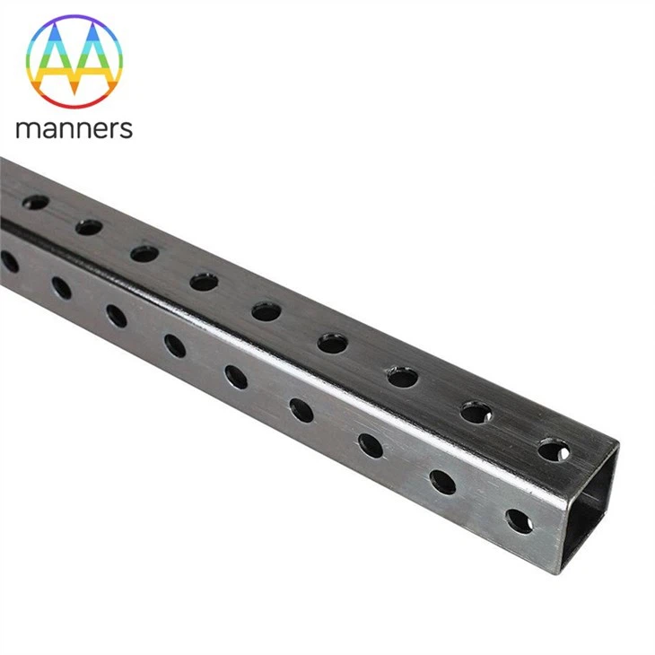 punch holes square tube