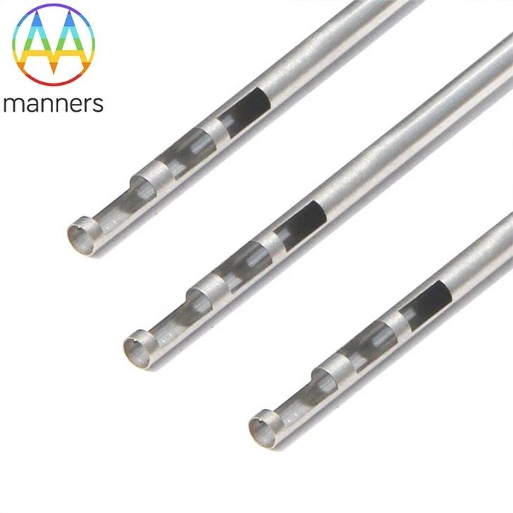 High Precision Machining Stainless Steel Side Hole Tube