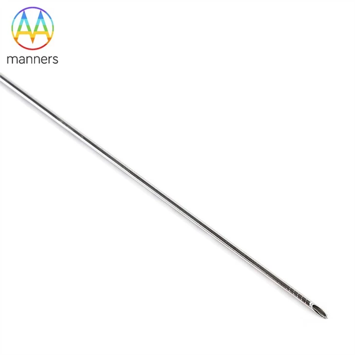 Stainless Steel Back Cut Bevel Oocyte Needle Tube